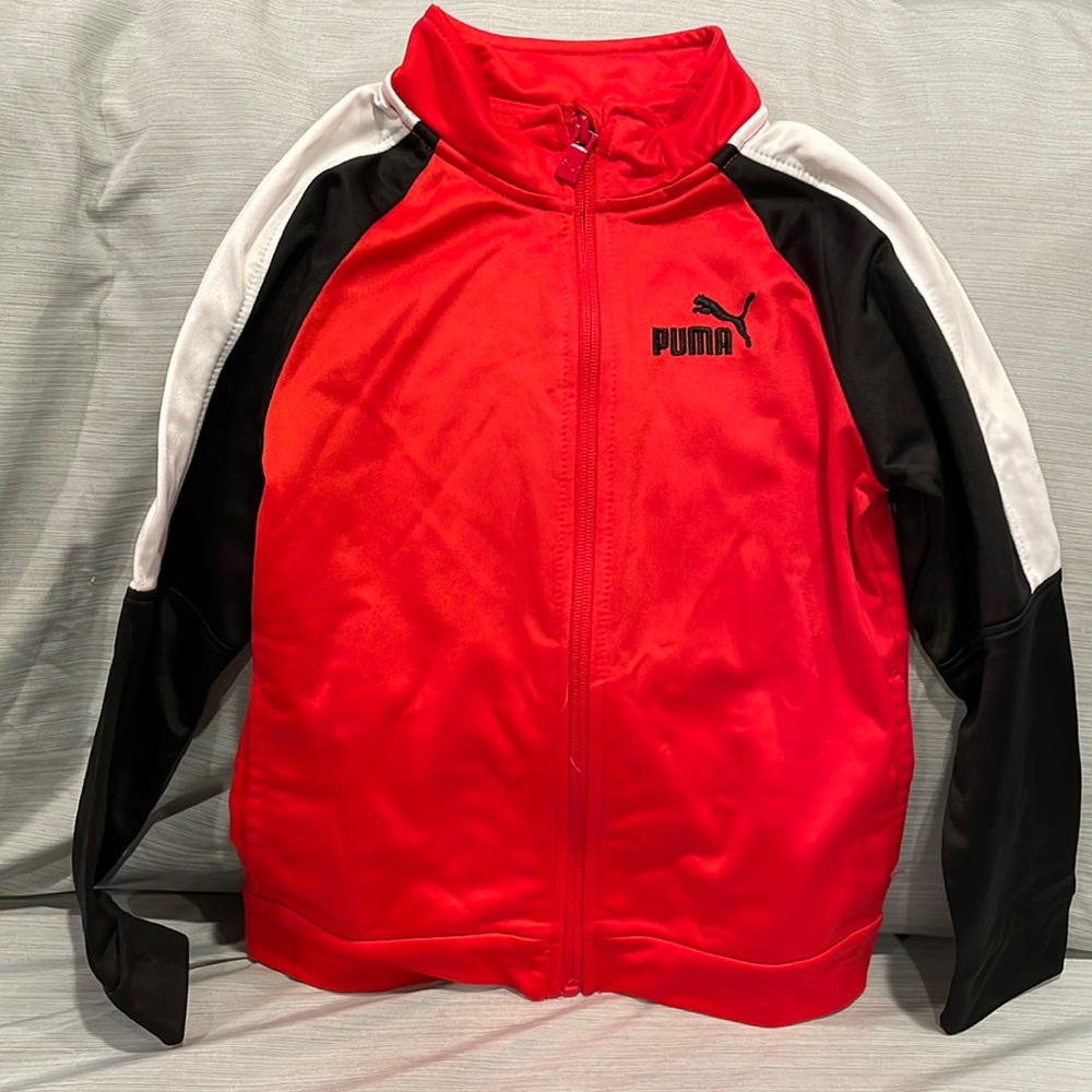 Boys - Puma Zip Up Lightweight Jacket - Size 6